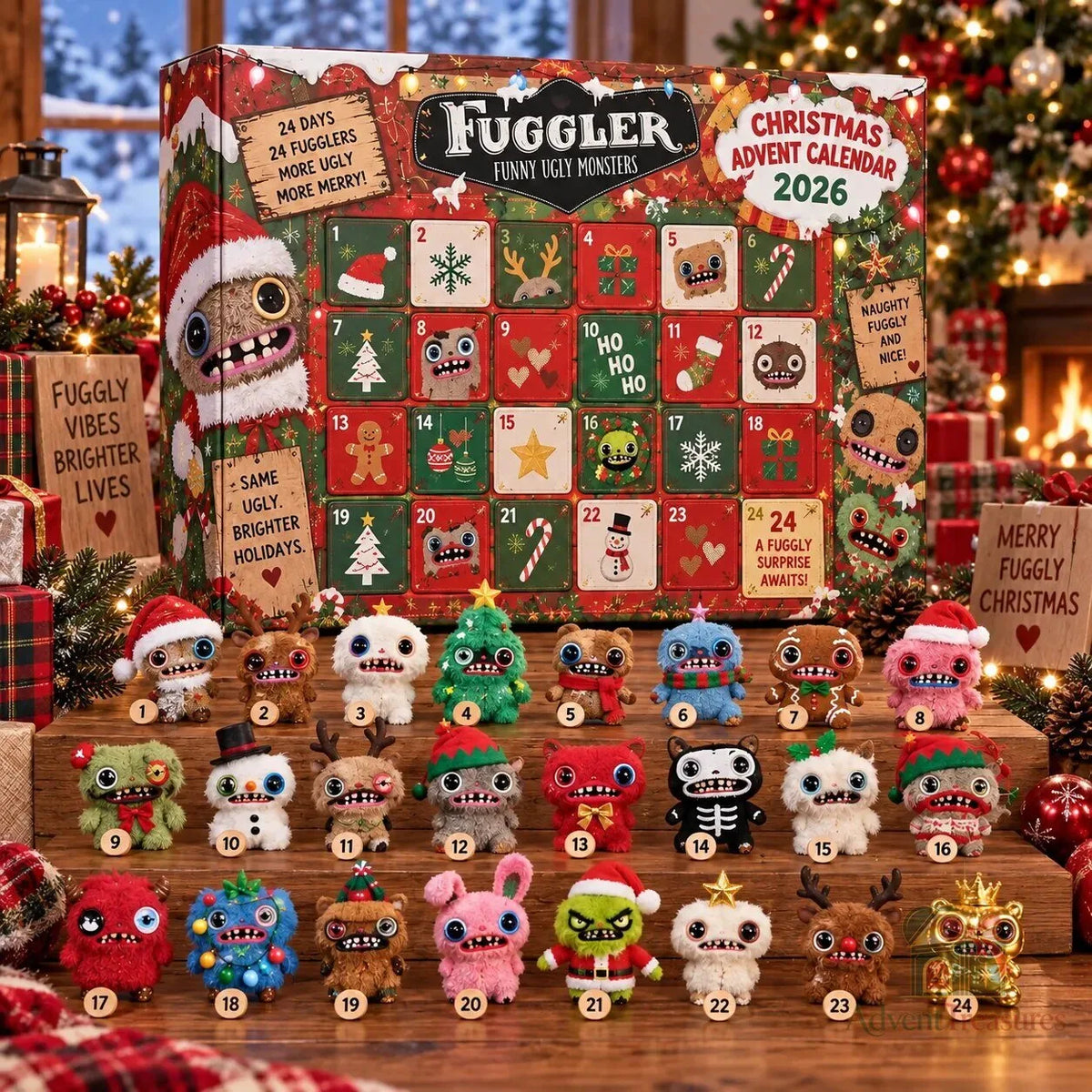 Fuggler Funny Ugly Monsters Advent Calendar 2026