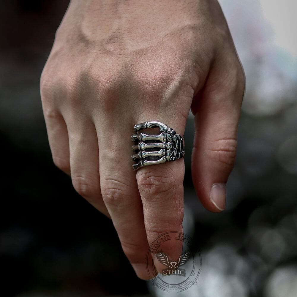 Ghost Claw Stainless Steel Ring