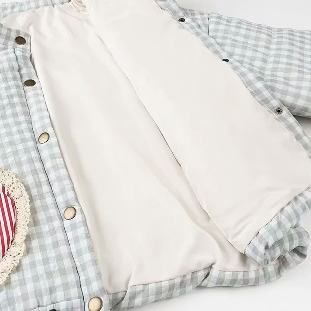 Gingham Heart Pocket Jacket