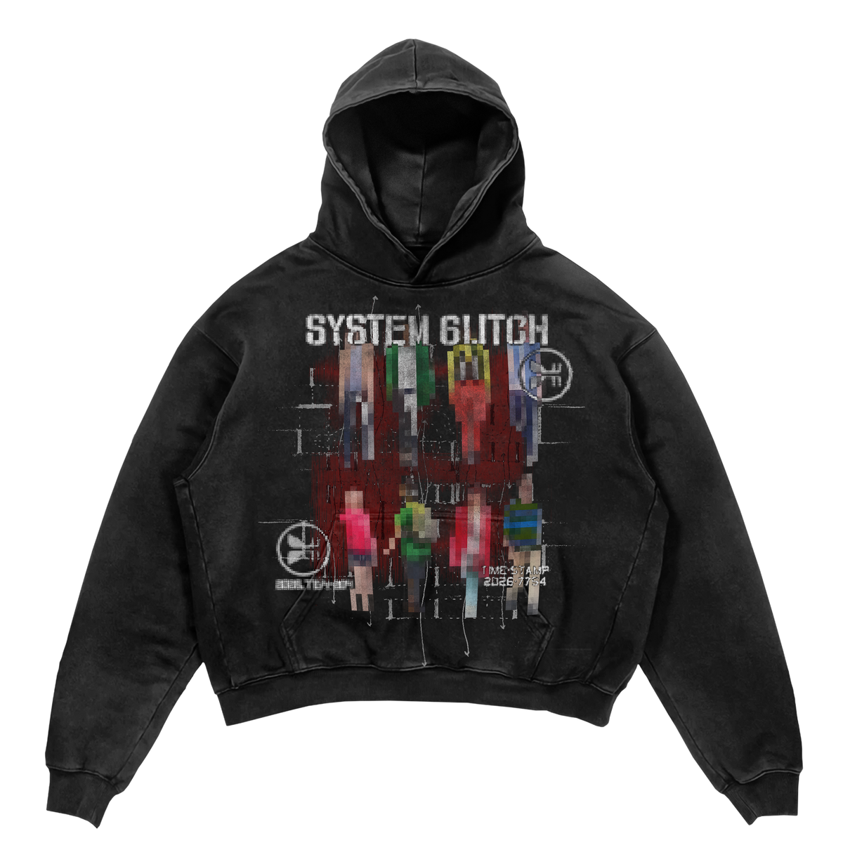 System Glitch Hoodie