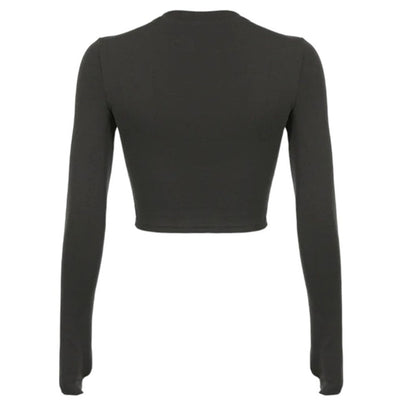 Grunge Eyes Long Sleeve Tee