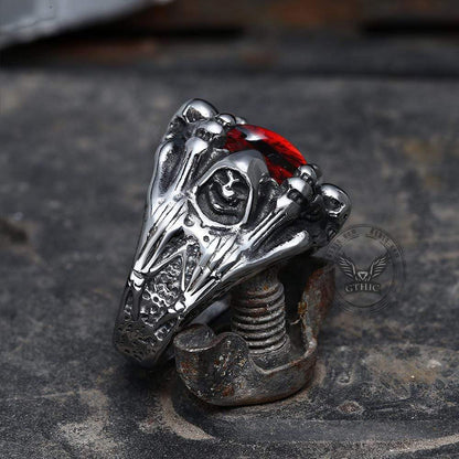 Eye Of Sauron Stainless Steel Ring