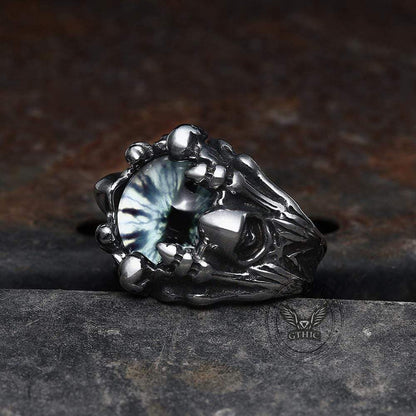 Eye Of Sauron Stainless Steel Ring