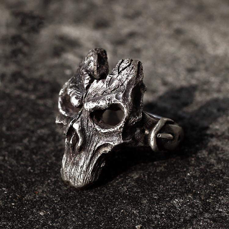 God Of War Skull Sterling Silver Darksiders Ring