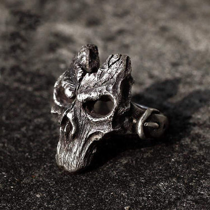 God Of War Skull Sterling Silver Darksiders Ring