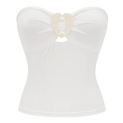 Secret Crush Heart Tube Top