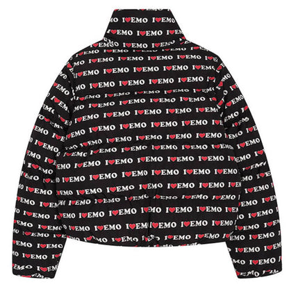 I Love Emo Puffer Jacket