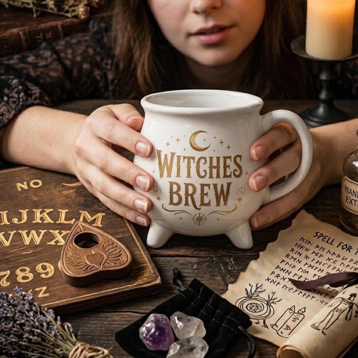Witches Brew Cauldron Mug