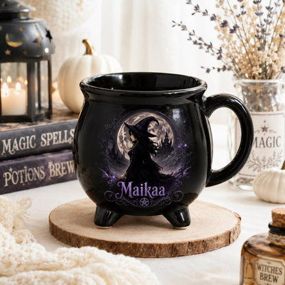 Personalized Witch Cauldron Mug