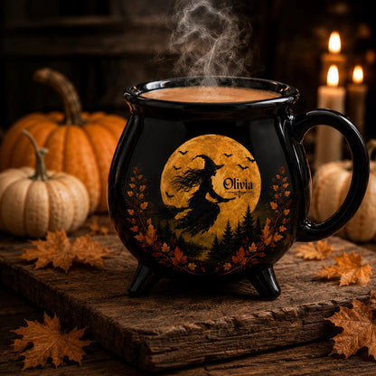 Personalised Witch Cauldron Mug Custom