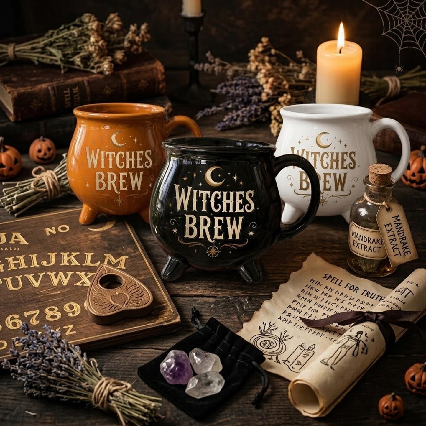 Witches Brew Cauldron Mug