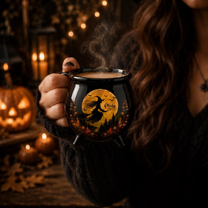 Personalised Witch Cauldron Mug Custom