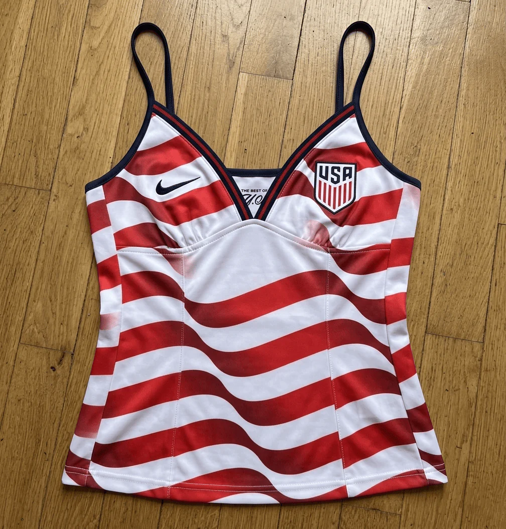 Women's USA Flag Camisole Top