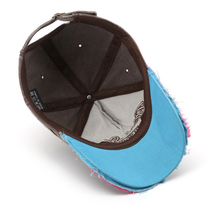 1969 Retro Washed Letter Embroidered Baseball Cap