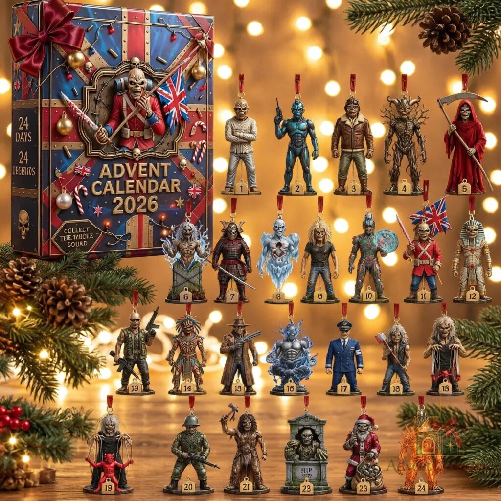 Iron Maiden Eddie 2026 Advent Calendar