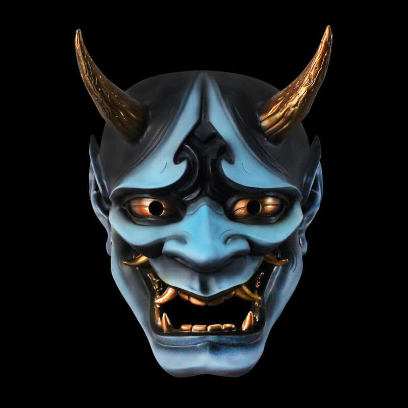 Japanese Hannya Oni Resin Cosplay Facemask