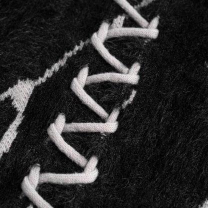 Stitched Turtleneck Black Sweater – Timeless Comfort & Sleek Style