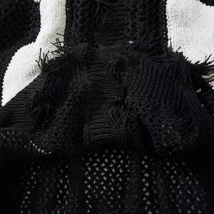 Retro Sports Mesh Jersey 89 Sweater