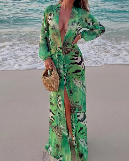 Jungle Muse Maxi Dress