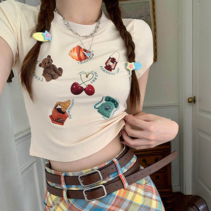 Kawaii Aesthetic Baby Tee