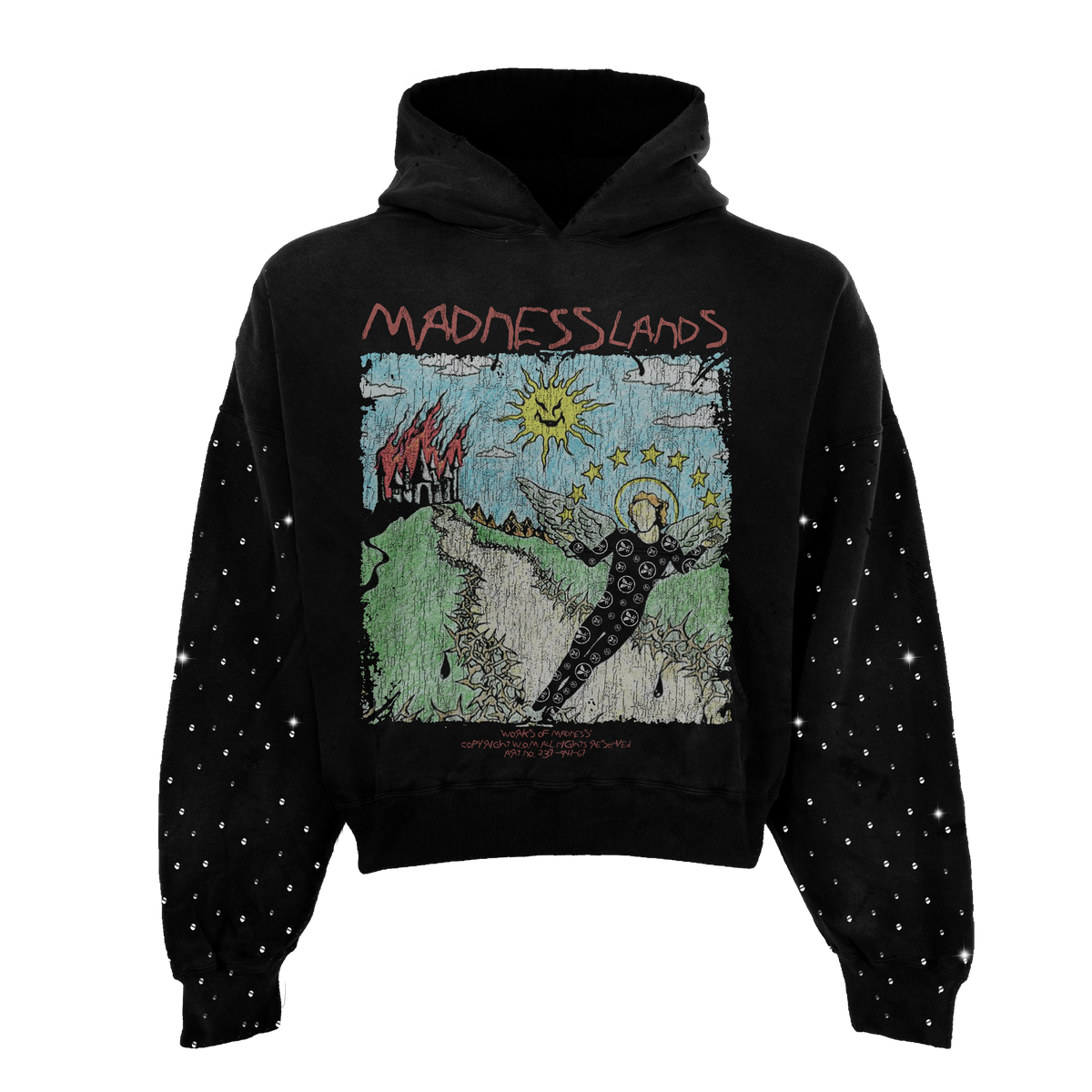 Mad Lands Rhinestone Hoodie