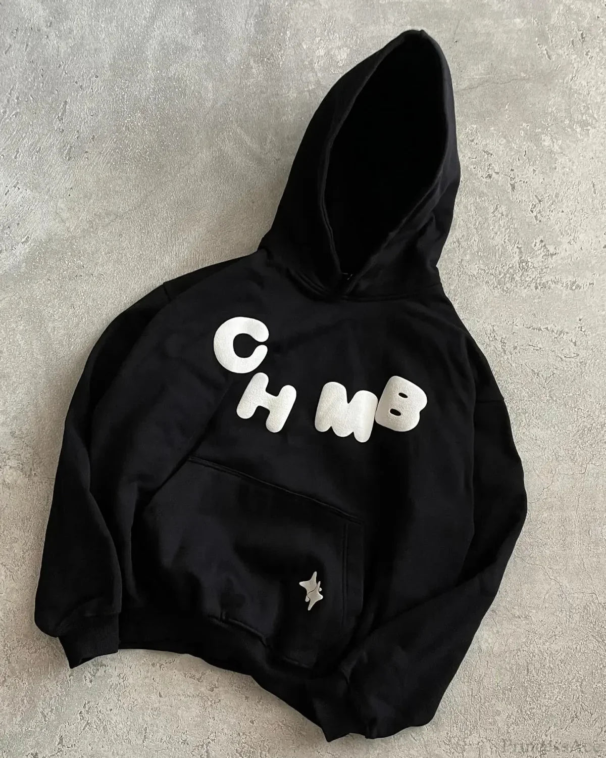 Letter Graphic Oversized Hoodie