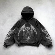 Loose Plus Size Hip Hop Hoodie
