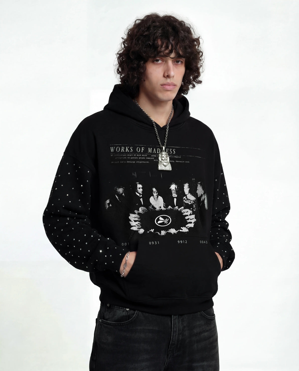 The Summoning Rhinestone Hoodie