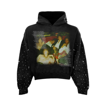 Mafia Rhinestone Hoodie