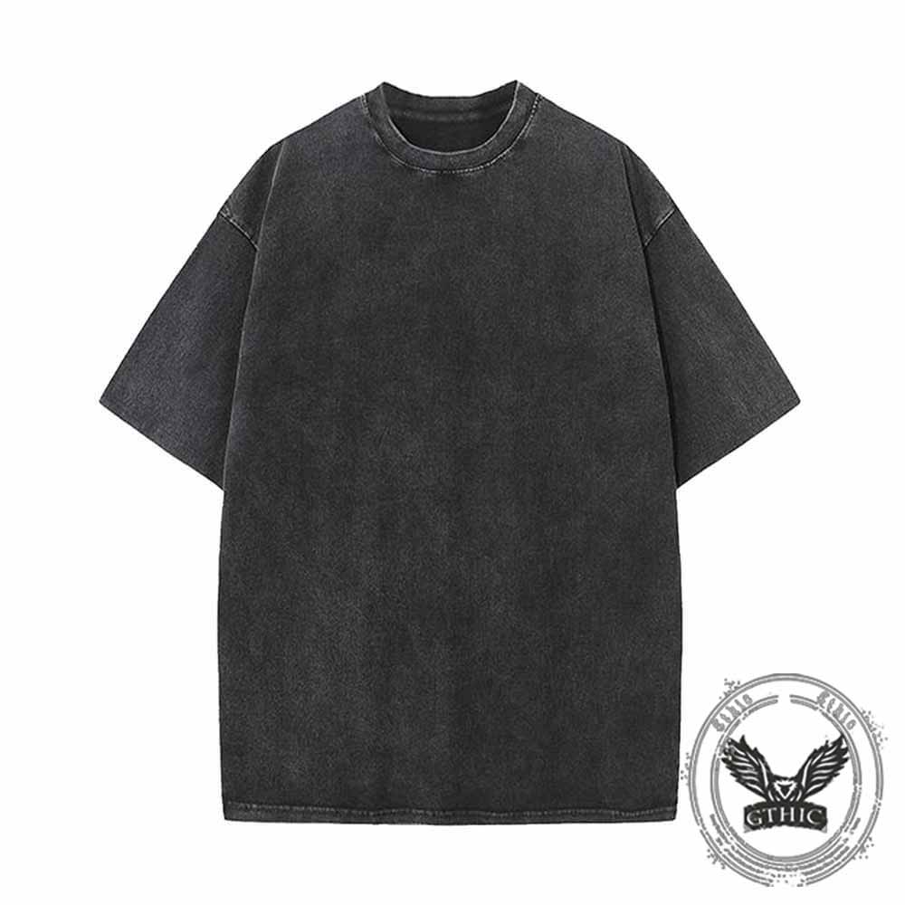 Mechano Memento Mori Skull Octopus Vintage Washed T-shirt