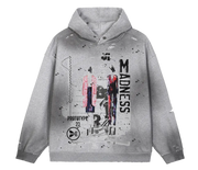 Memory Leak Faded Distress Hoodie