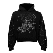 Mad Militia Rhinestone Hoodie