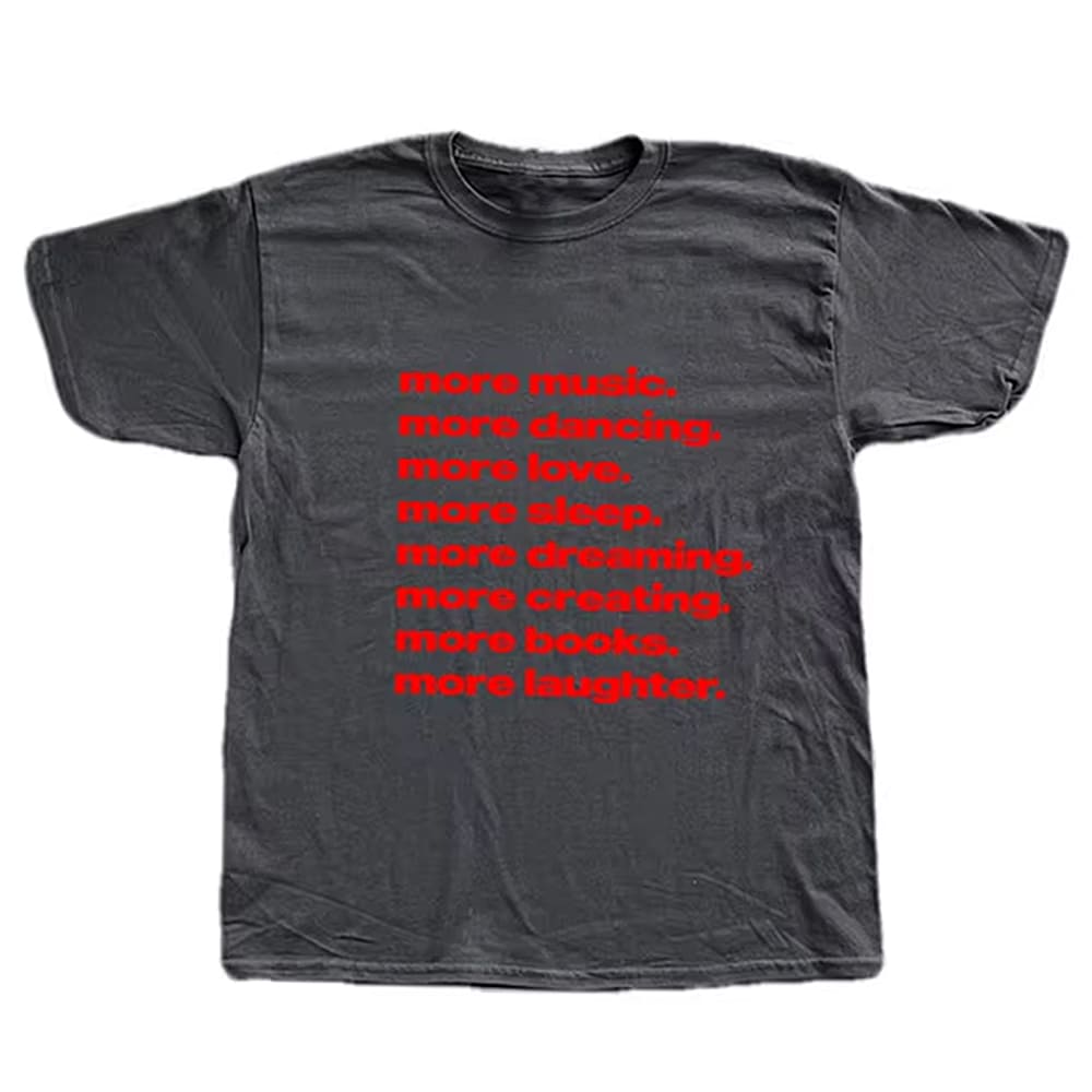 More Music Graphic T-Shirt