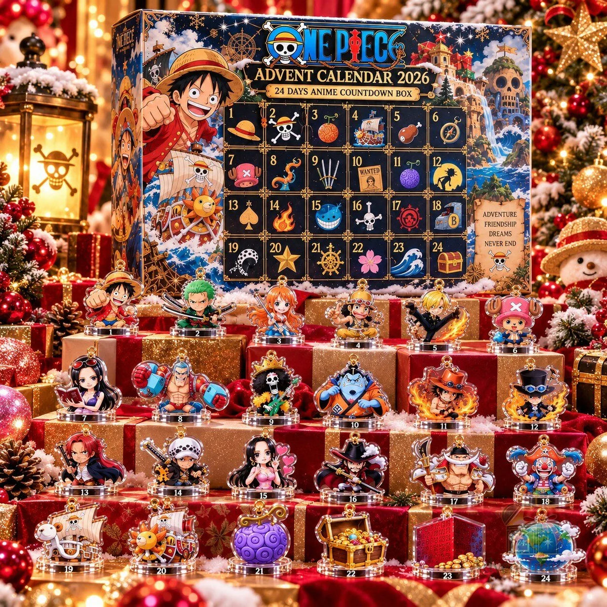 One Piece Anime Christmas Advent Calendar 2026