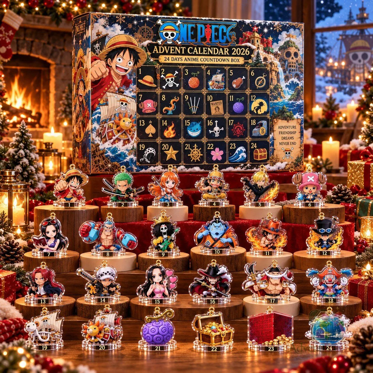 One Piece Anime Christmas Advent Calendar 2026