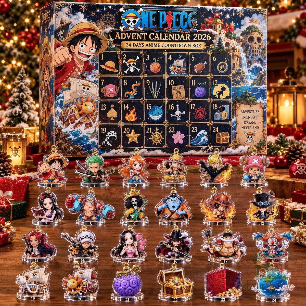 One Piece Anime Christmas Advent Calendar 2026