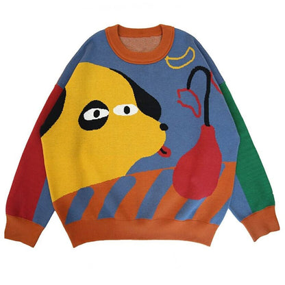 Oversized Hungry Dog Sweater