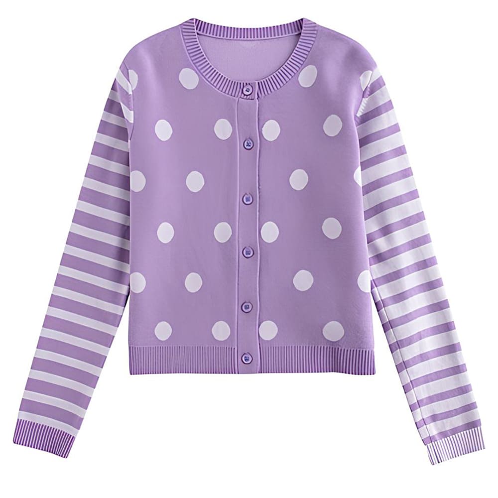 Gossip Team Polka Dot Cardigan