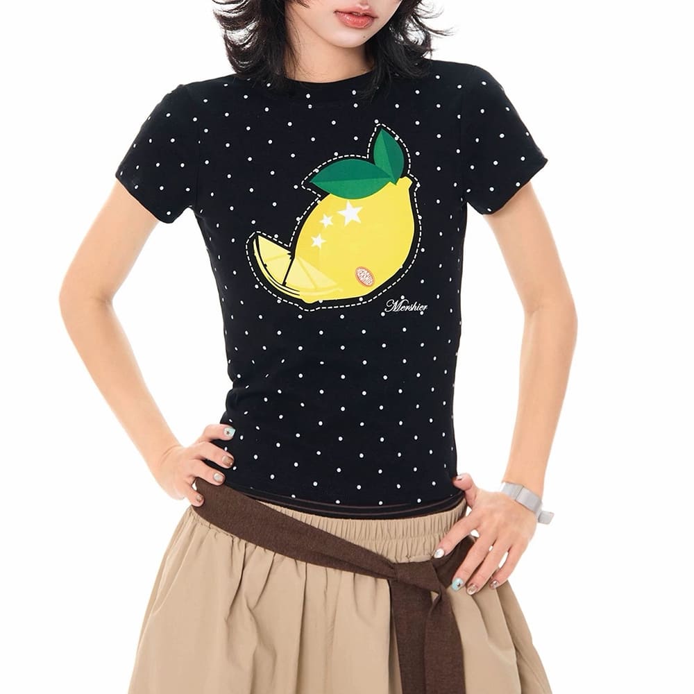 Polka Dot Fruit T-Shirt