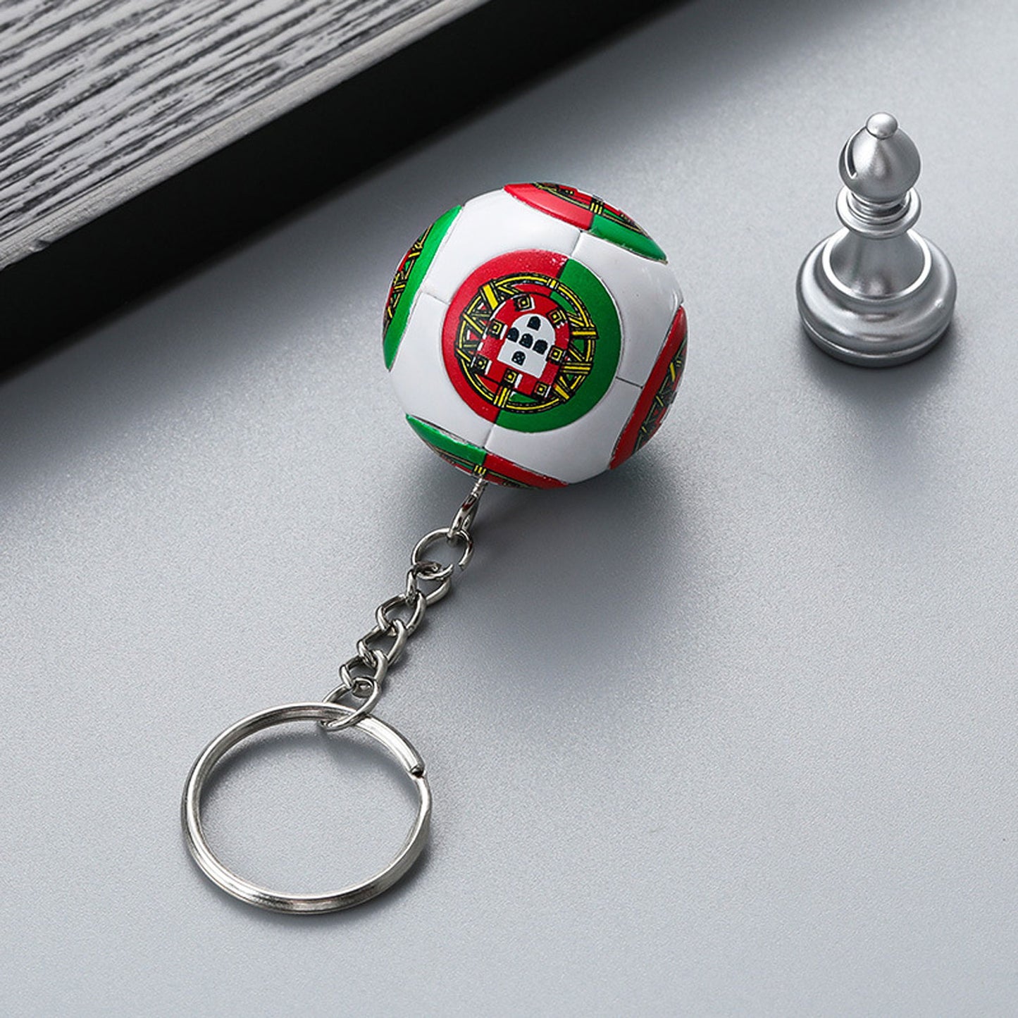 World Cup 2026 Football National Flag Keychains