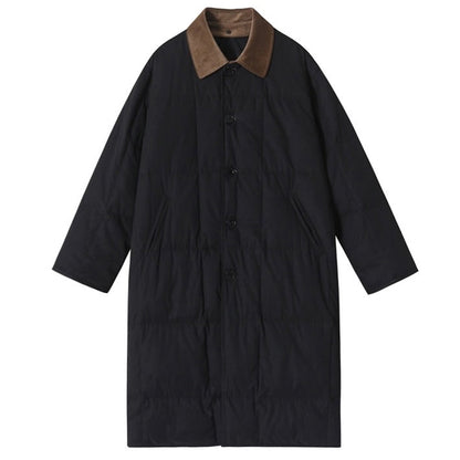 Preppy Style Quilted Coat