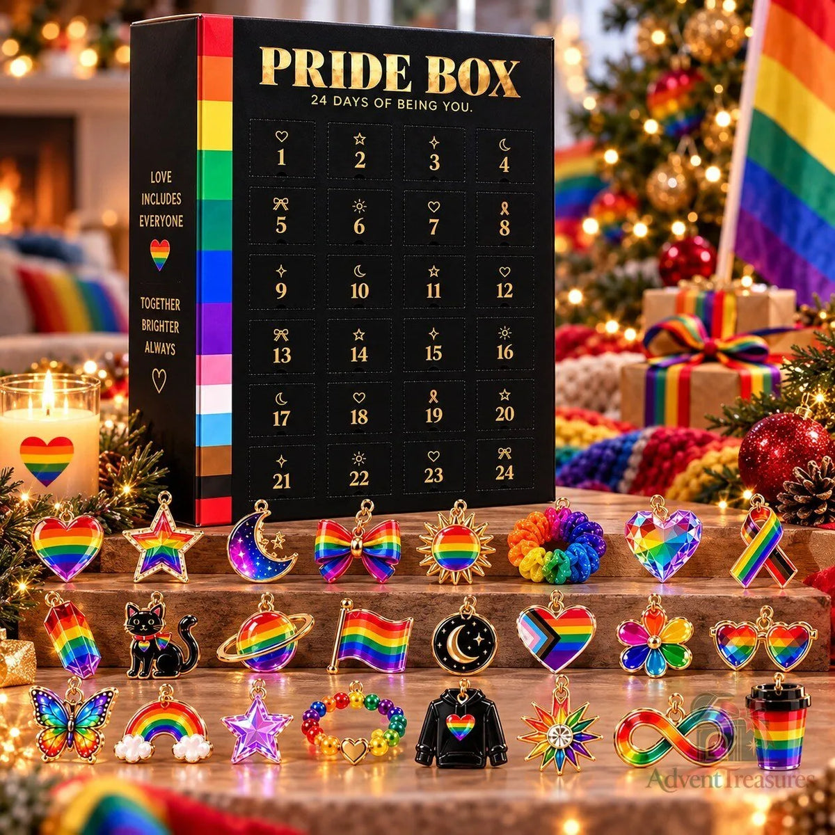 Pride Box Christmas Advent Calendar 2026