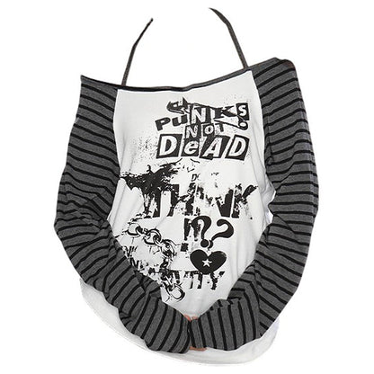 Punks Not Dead Longsleeve Top
