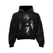 Minds Rhinestone Hoodie