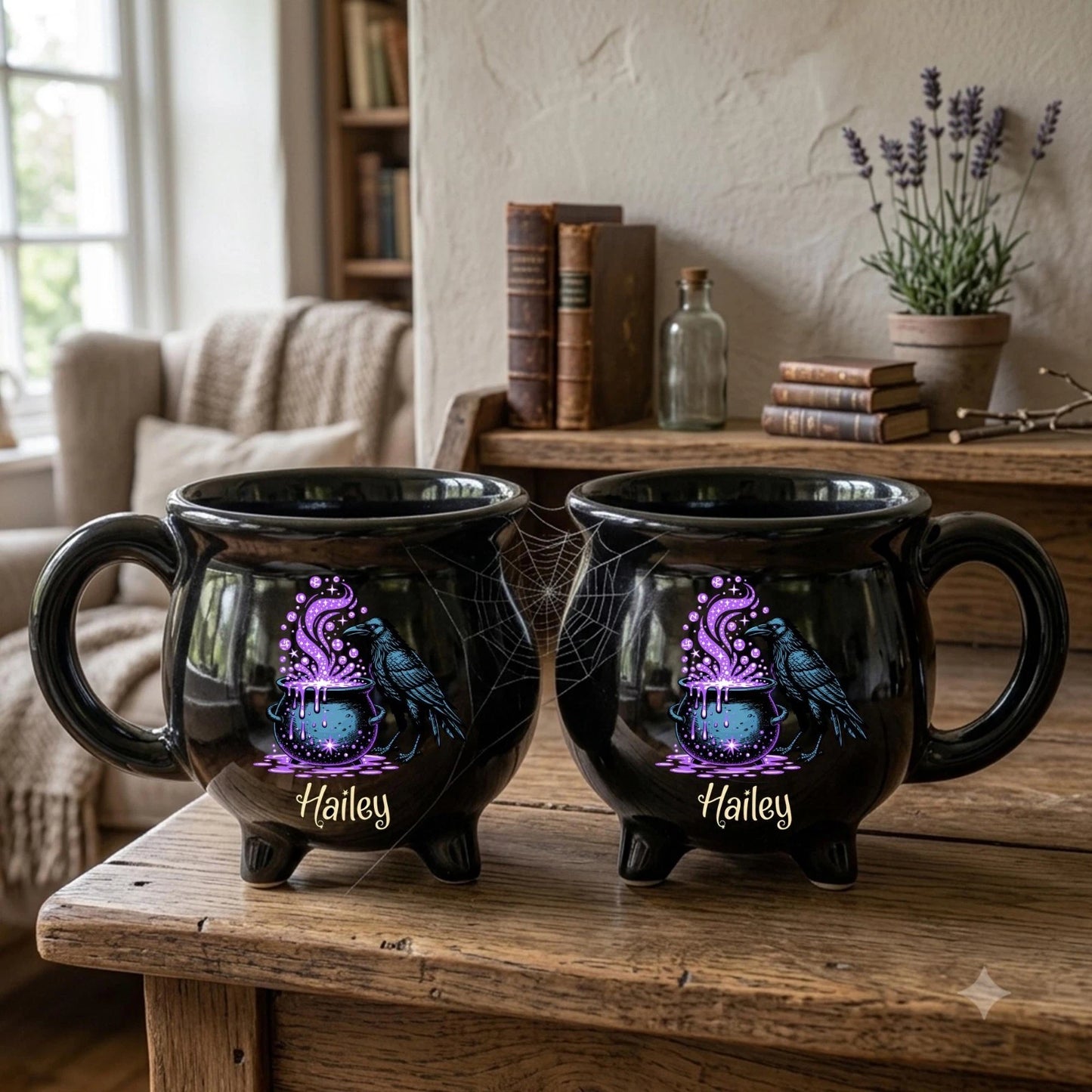 Witches Brew Cauldron Tea Coffee Mug