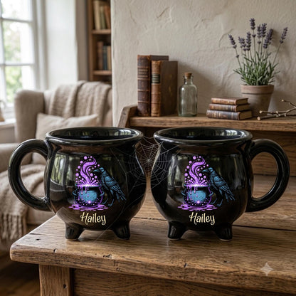 Witches Brew Cauldron Tea Coffee Mug