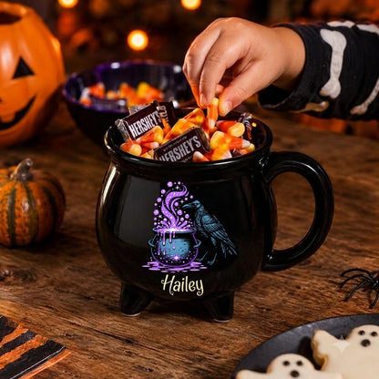 Witches Brew Cauldron Tea Coffee Mug