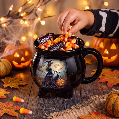 Witches Brew Cauldron Ceramic Mug