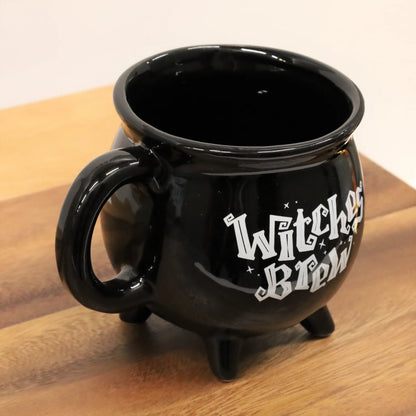Witches Brew Ceramic Halloween Cauldron Mug