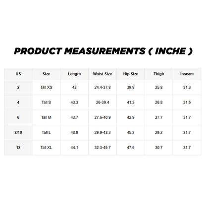 Tall Women’s Casual Printed Woven Loose Wide Leg Pants